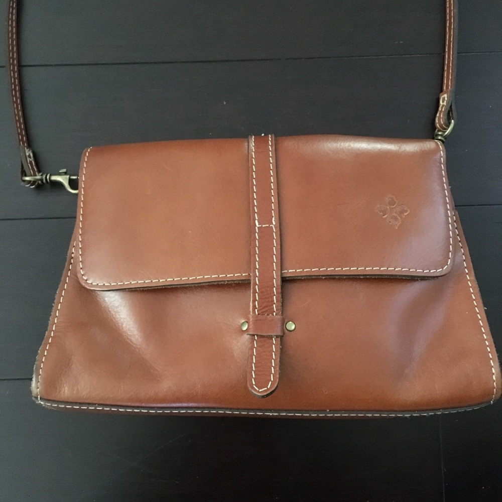Patricia Nash Brown Leather Cross Body